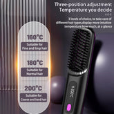 Fast Heating Straightener Brush & Curler